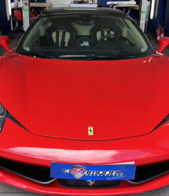 Lavado motor Ferrari profesional