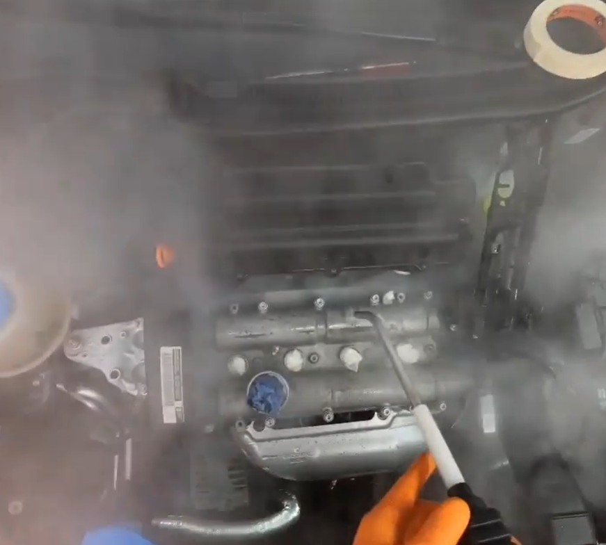 Motor limpieza vapor profesional